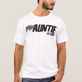 Pit Crew Auntie Race Birthday Family Racing Tante T-Shirt (Vorderseite)