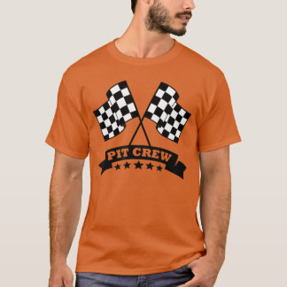 Pit-Crew-Rennsportliebhaber für Rennpartys T-Shirt