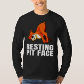 Pit Face American Pit Bull T-Shirt (Vorderseite)