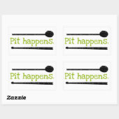 Pit Happens Aufkleber (Blatt)