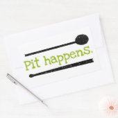 Pit Happens Aufkleber (Umschlag)