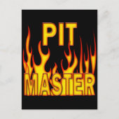 Pit Master Postkarte (Vorderseite)