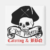 Pit Pirate Magnet (Vorne)