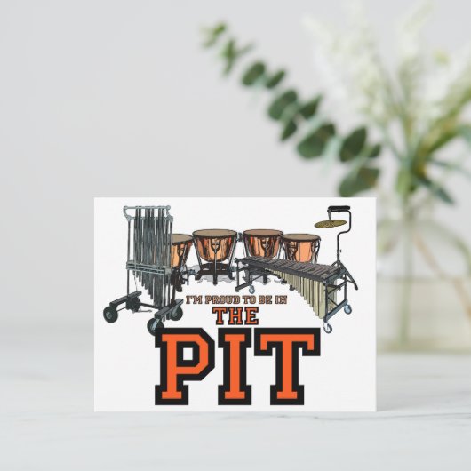 Pit Pride Postkarte (Stehend Vorderseite)