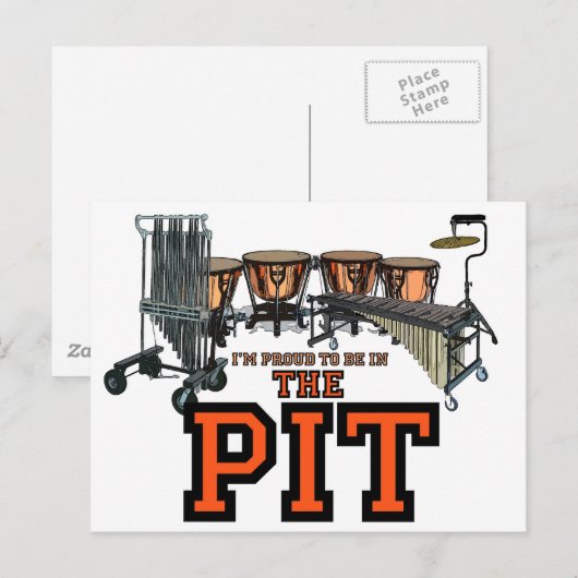 Pit Pride Postkarte (Vorne/Hinten)