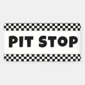 Pit Stop Party Welcome Banner | Racing Birthday  (Horizontal)