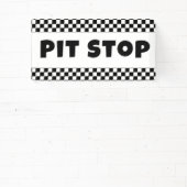 Pit-Stop-Party-Willkommensbanner | Renn-Geburtstag Banner (InSitu)