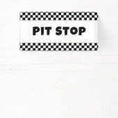Pit-Stop-Party-Willkommensbanner | Renn-Geburtstag Banner (InSitu)