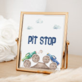 Pit Stopp Monster Truck Poster