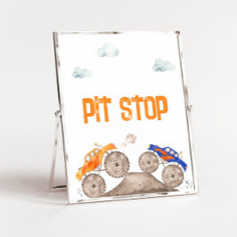 Pit Stopp Monster Truck Poster