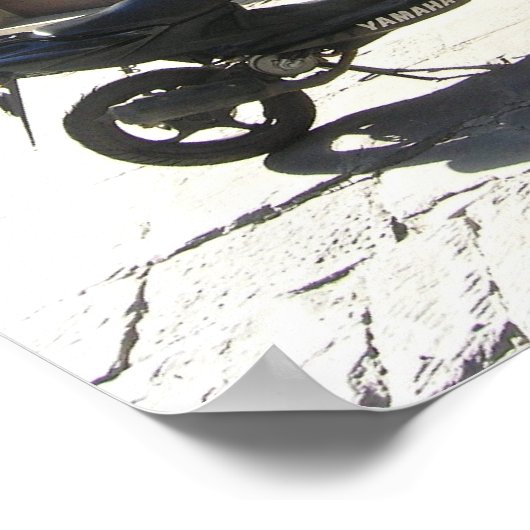 Pit Stopp Poster (Ecke)