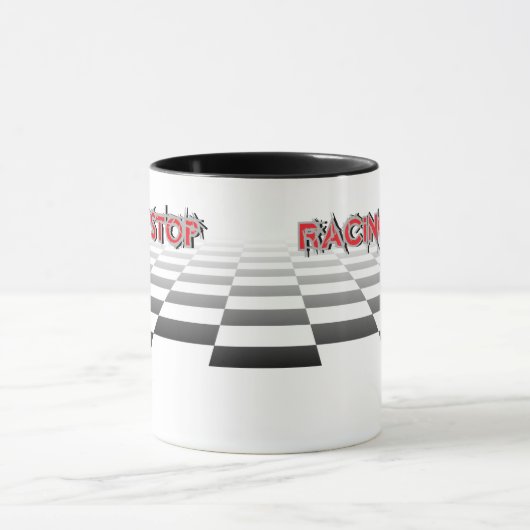 Pit Stopp Racing Crew Tasse (Zentrum)