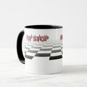 Pit Stopp Racing Crew Tasse (Vorderseite Links)