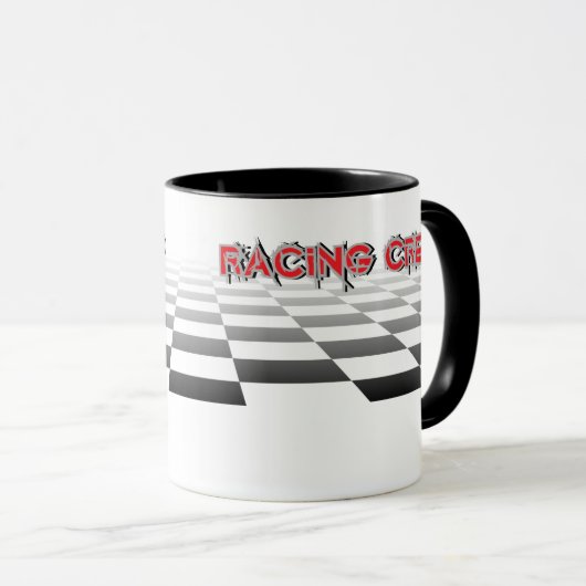 Pit Stopp Racing Crew Tasse (VorderseiteRechts)