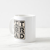 Pita Brot, Leavenbrot Kaffeetasse (Vorderseite Links)