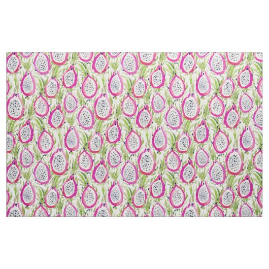 PITAYA FIYA Dragon Fruit Fabric Stoff (Fat Quarter (45,7 x 55,9 cm))