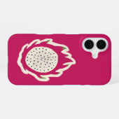 Pitaya iPhone 16 Hülle (Rückseite (Horizontal))