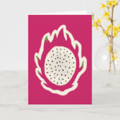 Pitaya Karte (Gelbe Blume)