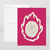 Pitaya Postkarte (Vorne/Hinten)