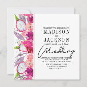 Pitaya Wedding Einladung (Vorderseite)