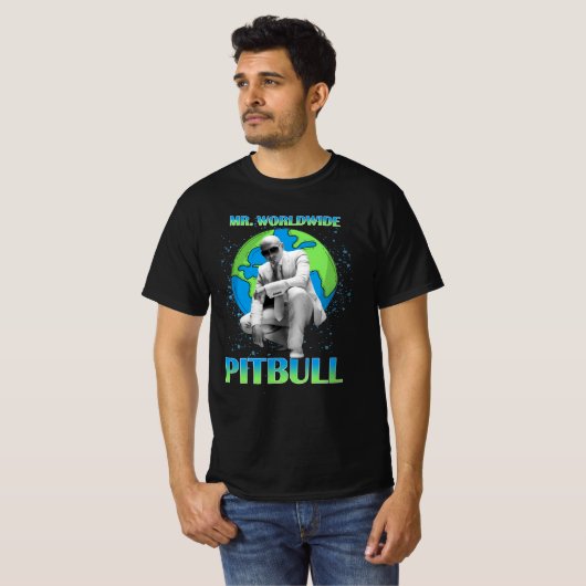 Pitbul Mr.Worldwide T-Shirt (Vorne ganz)