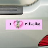 Pitbul Welpen-Autoaufkleber Autoaufkleber (Auf Auto)