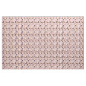 Pitbulhunde Kaffeeliebhaber Rosa Stoff (Yard (91,4 cm))