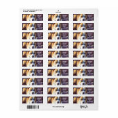 Pitbuli-Adressetiketten (Vorne)