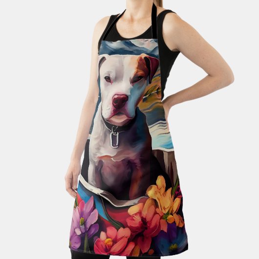 Pitbuli auf dem Paddel: Ein Landschaftliches Abent Schürze (InSitu)