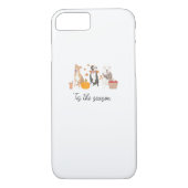 Pitbuli Dog Herbst Erntedank Saison Case-Mate iPhone Hülle (Rückseite)