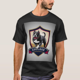 Pitbuli in der Uni: Logo T-Shirt