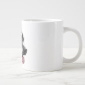 Pitbuli Mix Portrait Tasse (Rechts)