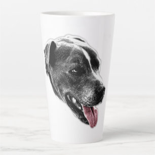 Pitbuli Mix Portrait Tasse