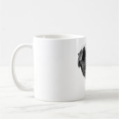 Pitbuli Mix Portrait Tasse (Links)