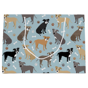 Pitbuli Paws and Bones Große Geschenktüte