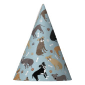 Pitbuli Paws and Bones Partyhütchen (Links)