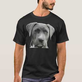 Pitbuli-Portrait T-Shirt