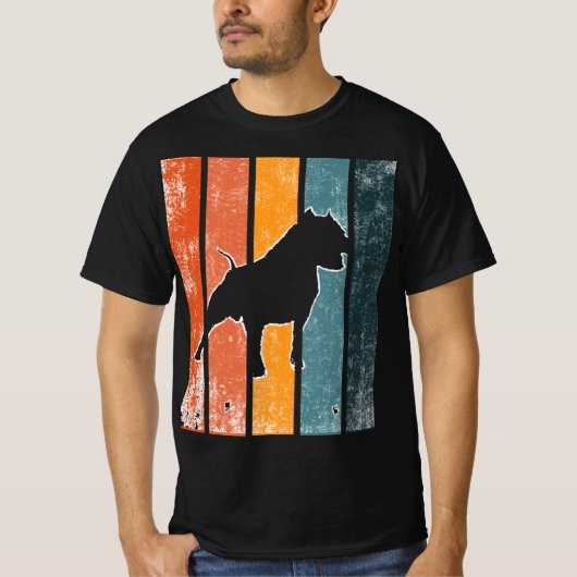 Pitbuli Shirts Männer Frauen T - Shirt (Vorderseite)