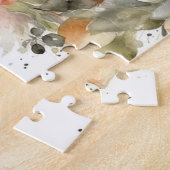 Pitbuli Weihnachtsmann Weihnachtsfest Puzzle (Seite)