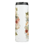 Pitbuli Weihnachtsmann Weihnachtsfest Thermosbecher (Rückseite)