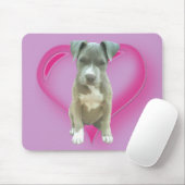 Pitbuli Welpenmousepad Mousepad (Mit Mouse)
