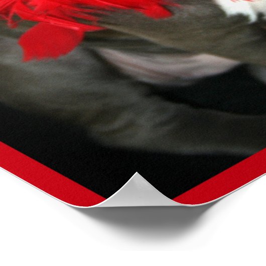 Pitbuli Welpenposter Poster (Ecke)