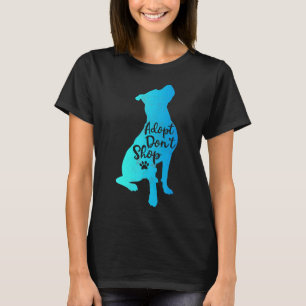 Pitbull Adoptiere Nicht Kaufen Pitbulls Hund Mama T-Shirt