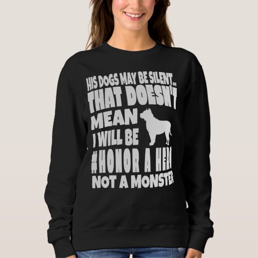 Pitbull Advocate Sweatshirt (Vorderseite)