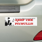 Pitbull Anhänger-Autoaufkleber Autoaufkleber (Auf Auto)