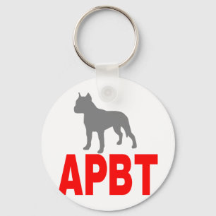 PITBULL APBT SCHLÜSSELANHÄNGER