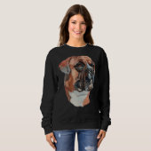 Pitbull Artwork Sketch Sweatshirt (Vorne ganz)