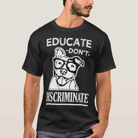 Pitbull Awareness Rescue T-Shirt (Vorderseite)