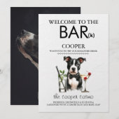 Pitbull Bar Menükarte (Vorne/Hinten)