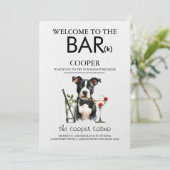 Pitbull Bar Menükarte (Stehend Vorderseite)